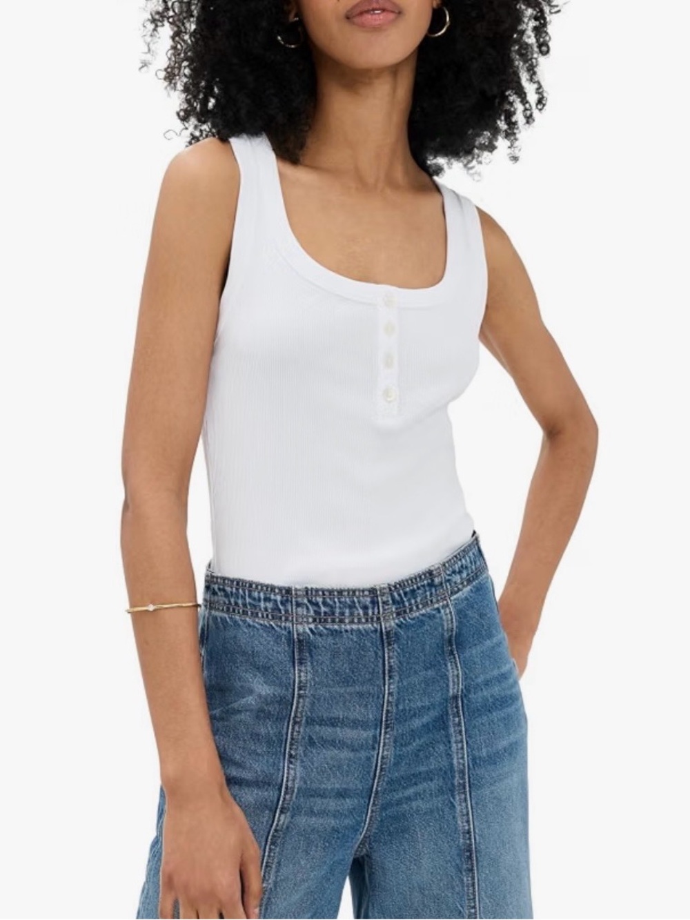 Veronica Beard NWT Pima Cotton Abbott Tank
